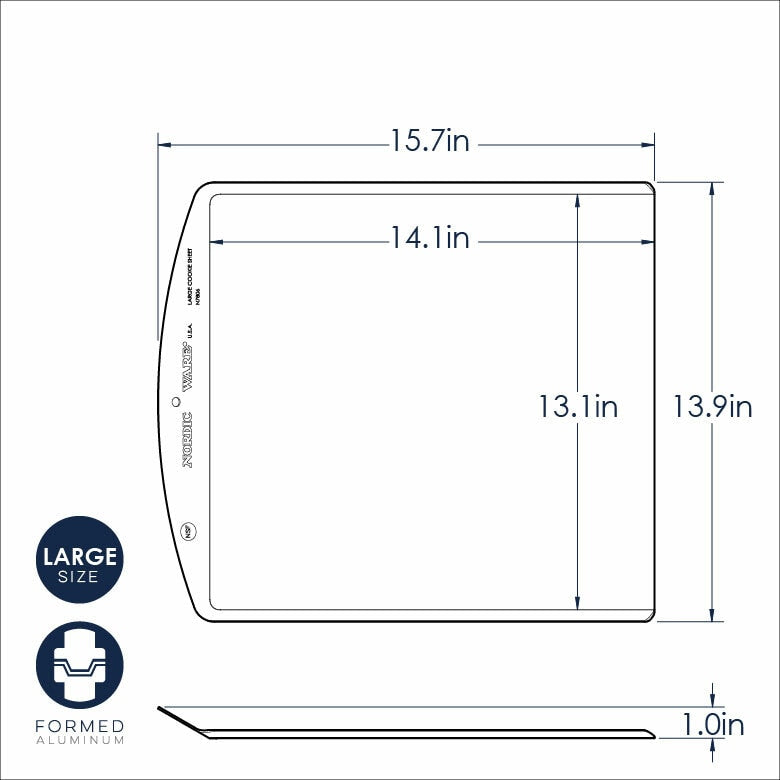 Nordicware Naturals® Large Classic Cookie Sheet